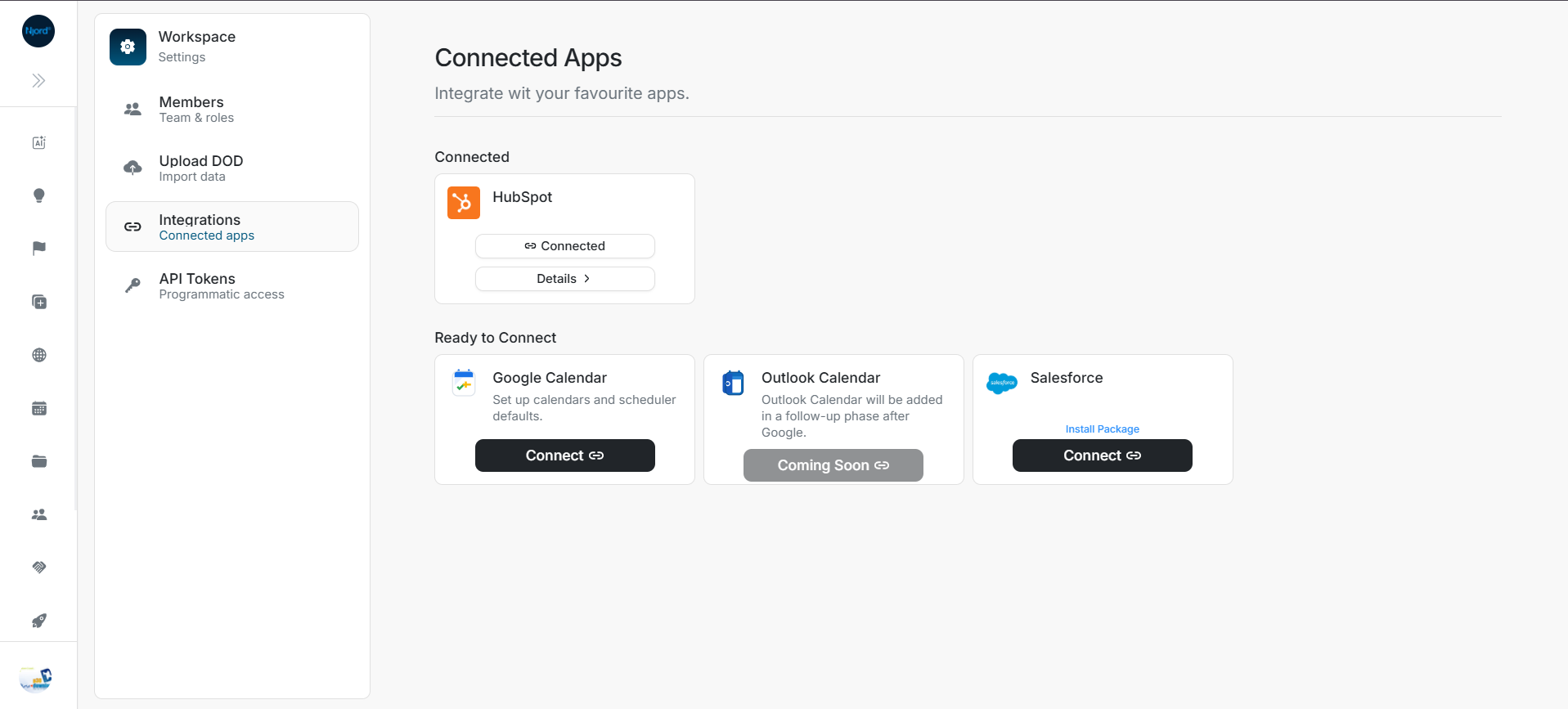 Salesforce install package link in DOE Connected Apps