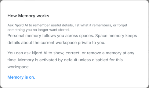 How Memory works